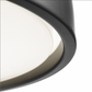 Nærbillede af underskærmen på H+M pendel i sort  fra Focus-Lighting