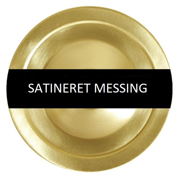 Satinere messing