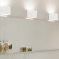 miljøbillede af Laser AP9 hvid LED væglampe fra studio italia design