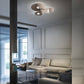Miljøbillede af Bugia PL3 loftlampe i blank kobber hvid fra Studio Italia Design