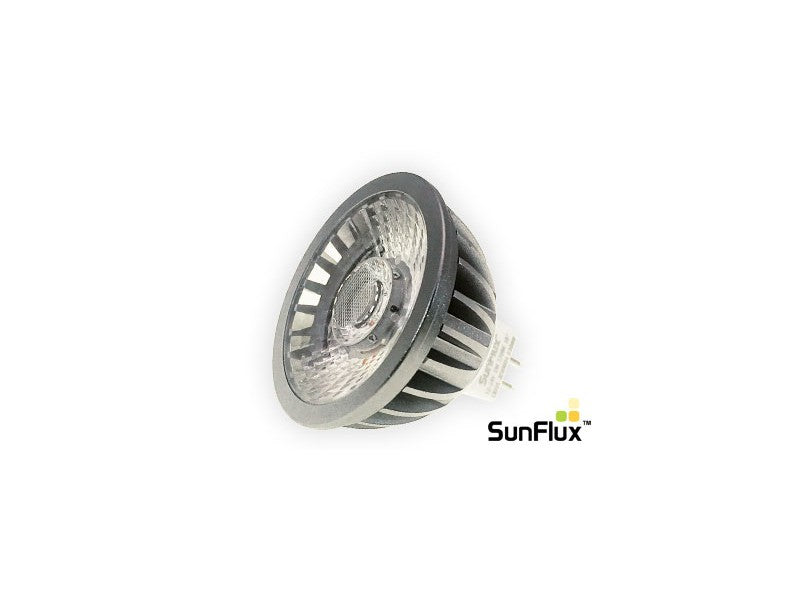 SunFlux LED spot GU5.3 MR16 5W 2700K 310Lm Ra95 38°