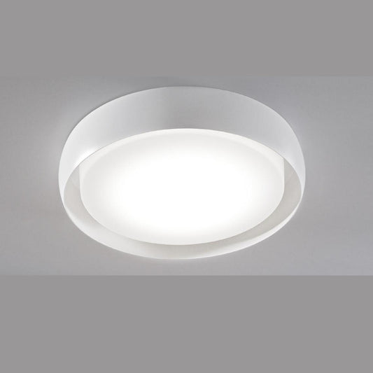 Treviso loftlampe med hvid metalramme