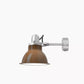 Type 1228 brun anglepoise væglampe