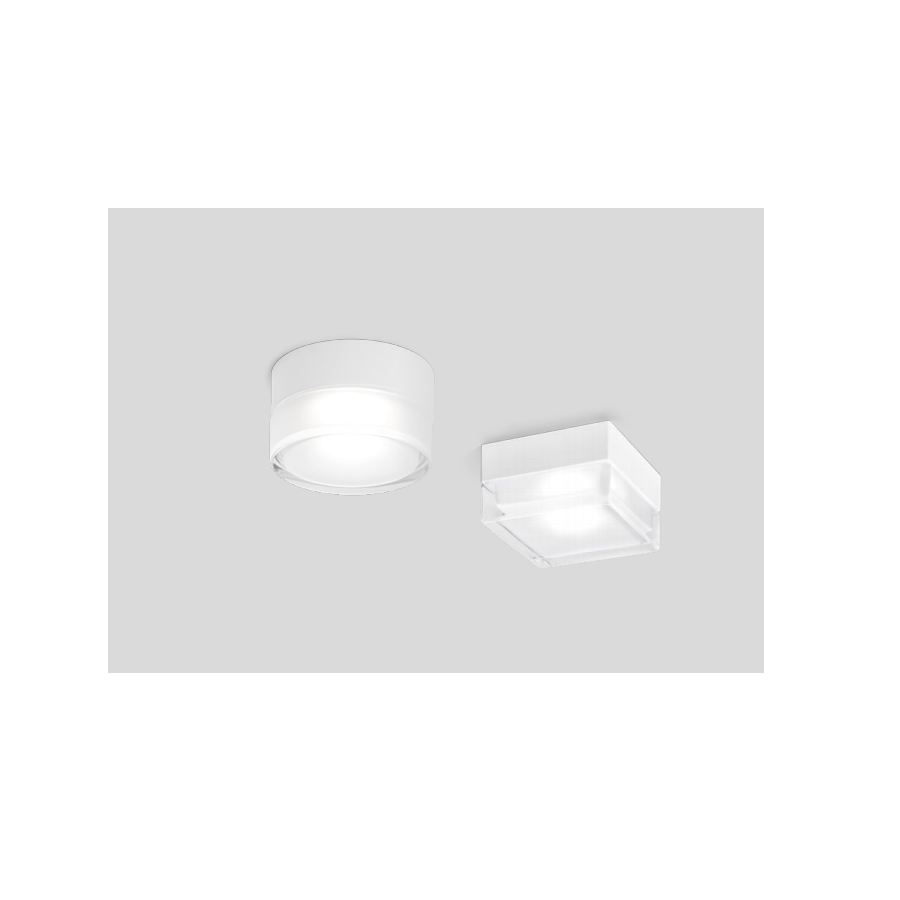 Blas loftlampe/spot Wever & Ducré rund og kvadratisk model