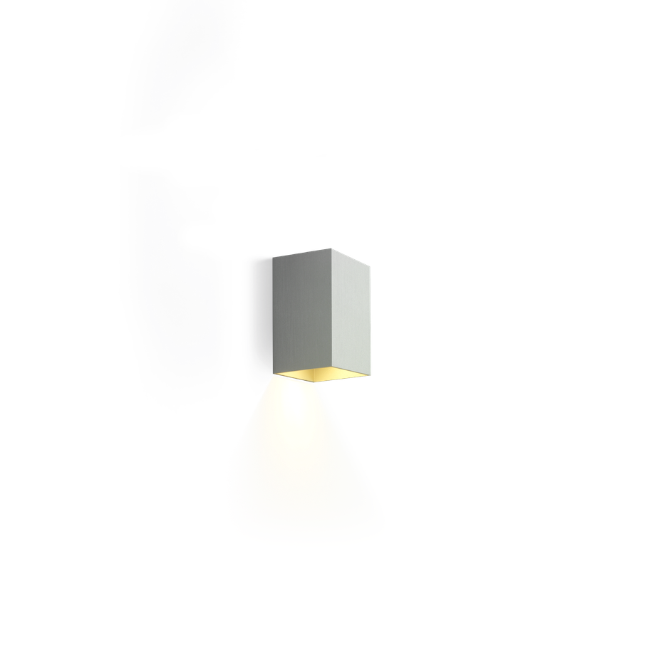 Box mini væglampe Wever & Ducré model 1 børstet alu