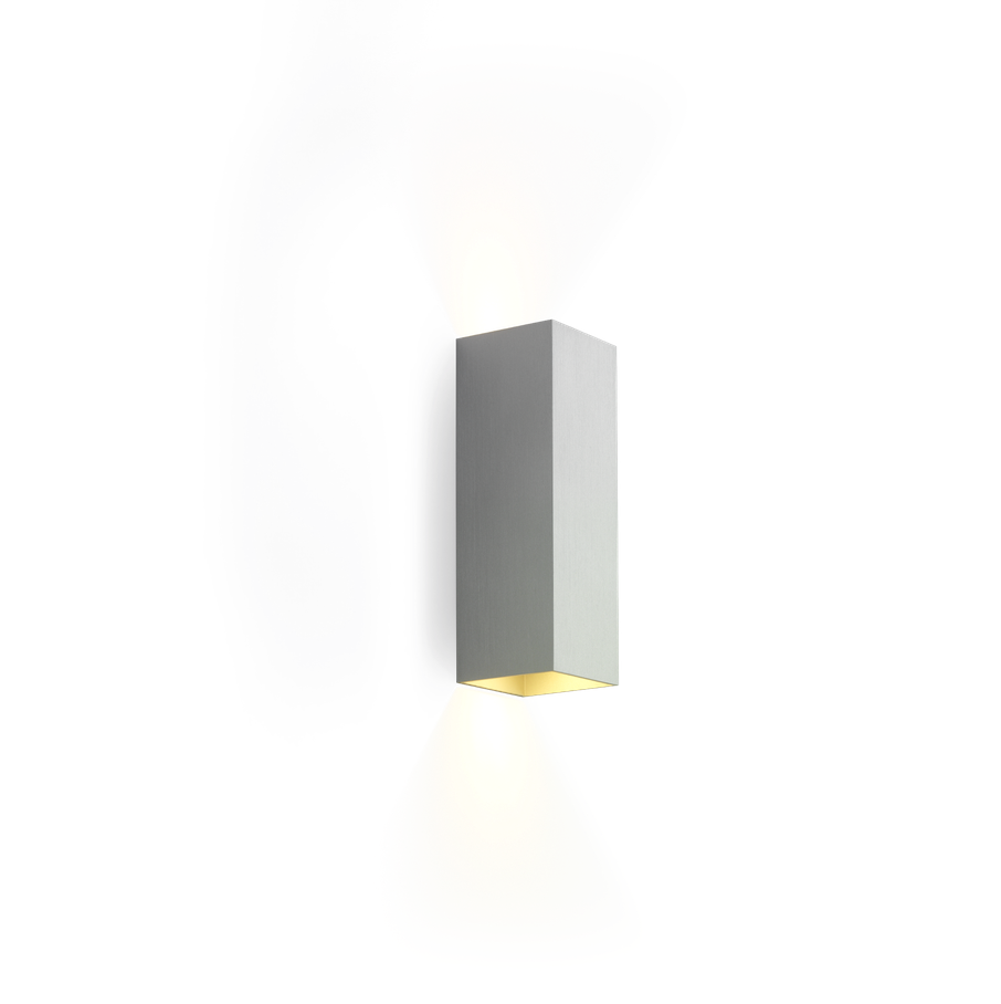 Box mini væglampe Wever & Ducré model 2 børstet alu