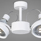 Twin Lane QPAR 111 loft væglampe spot i hvid fra Oligo