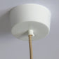 Rosetten vist i porcelæn fra Cosmo pendel fra Original BTC