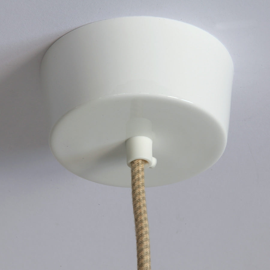 Rosetten vist i porcelæn fra Cosmo pendel fra Original BTC