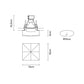 Faretti/Cindy downlight fra Fabbian (Outlet)