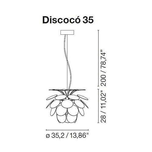 discoco mini 35 stregtegning marset pendel