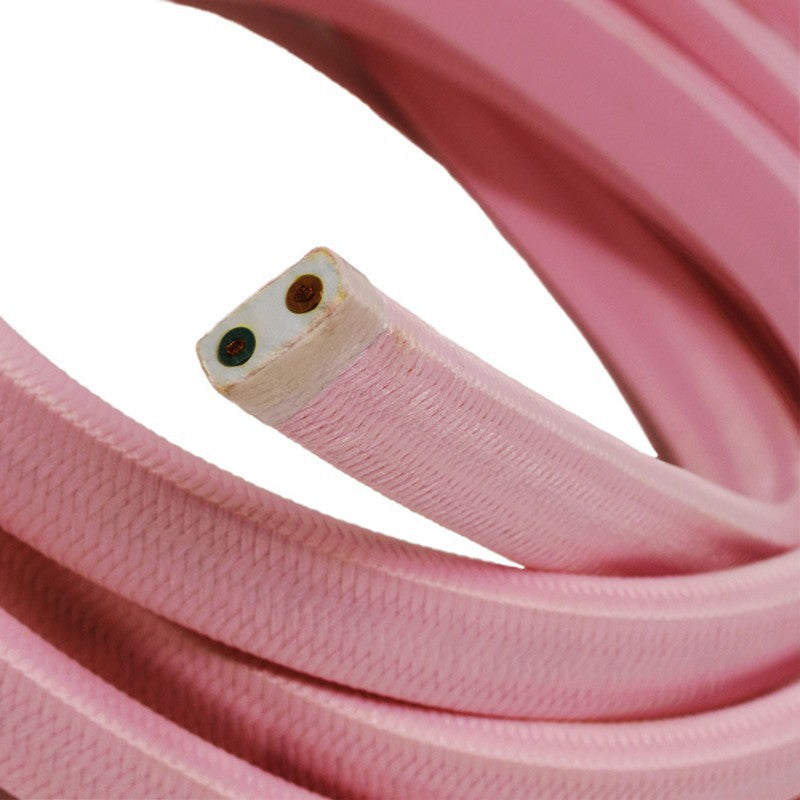 Lyskæde kabel lyserød 2x1,5mm2 Lamper 4U