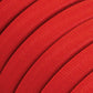 Lyskæde kabel Rød 2x1,5mm2 Lamper 4U