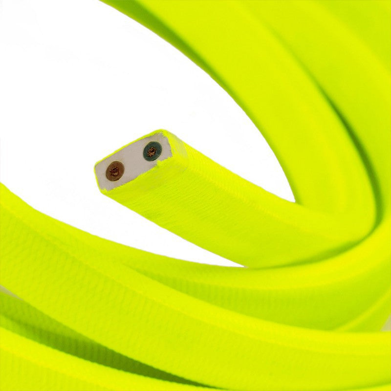 Lyskæde kabel gul fluo 2x1,5mm2 Lamper 4U