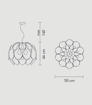 flora_medium kobber slamp måltegning