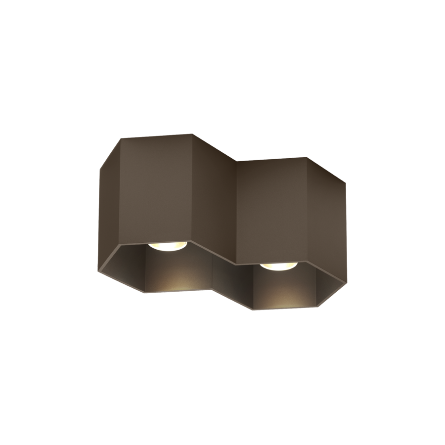 Hexo 2,0 loftlampe Wever & Ducré bronze