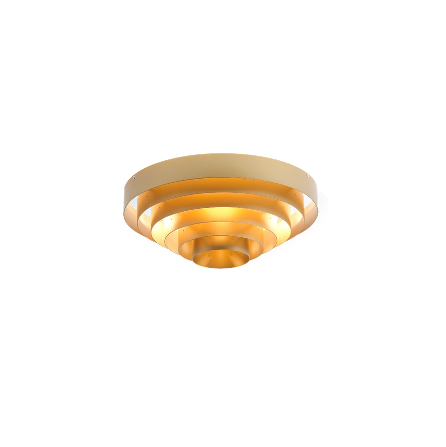 J.J.W. loftlampe Wever & Ducré guld
