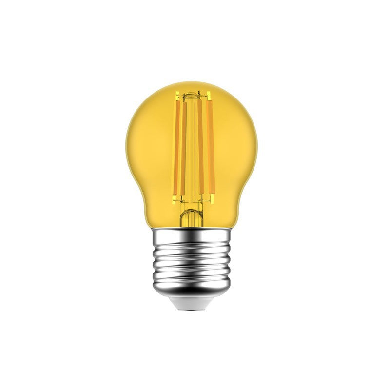 LED Globetta G45 Decorative Yellow 1.4W E27 Bulb