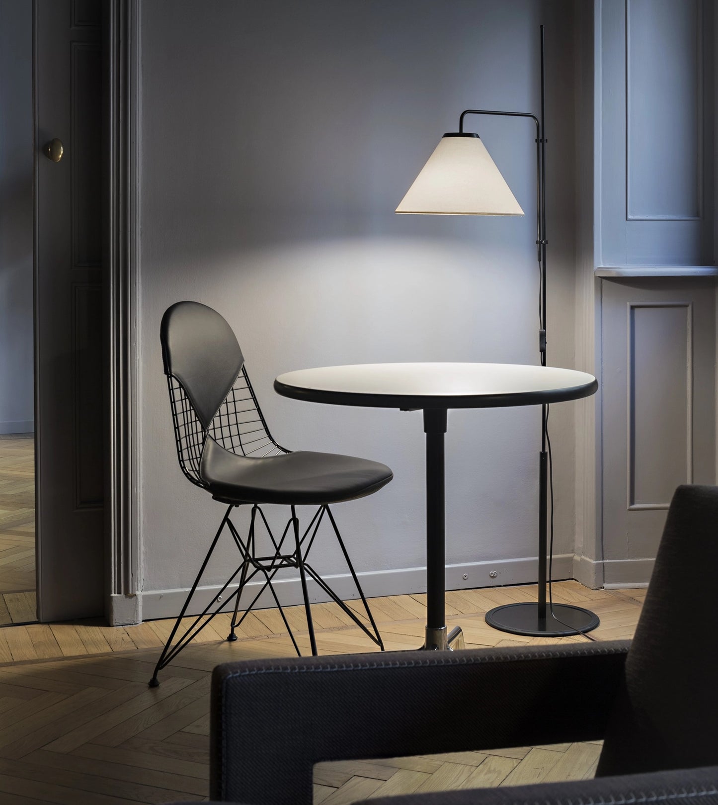 Funiculi Fabric Gulvlampe Marset