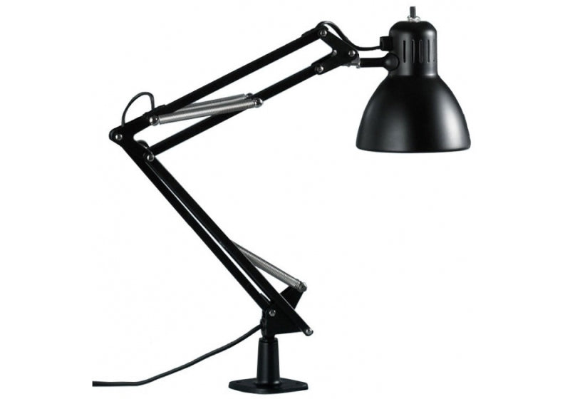 Nasketta bordlampe med bordpatron i sort fra Fontana arte