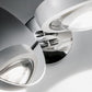 Miljøbillede af Nautilus AP væglampe i krom studio italia design