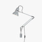 Original 1227 væglampe m. vægbeslag i grå  Anglepoise