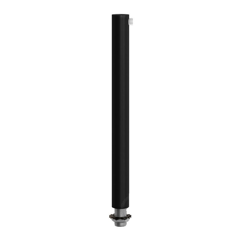 Pinol / ledningsaflastning 50mm høj i sort