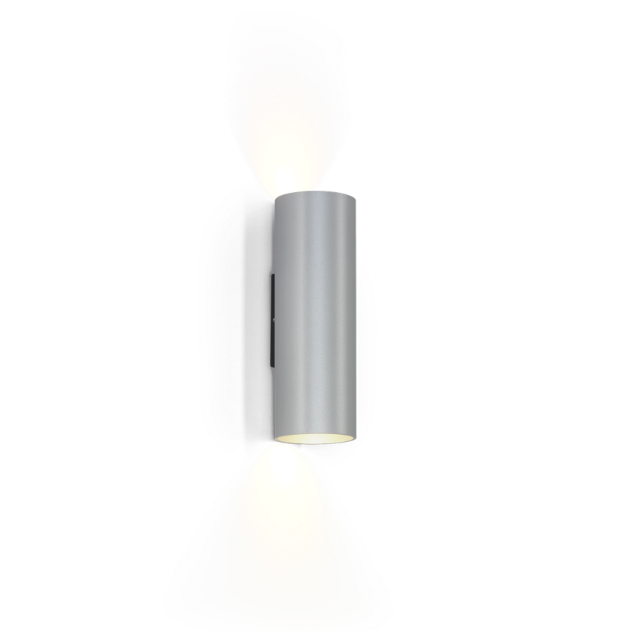 Ray mini væglampe Wever & Ducré model 2 børstet alu