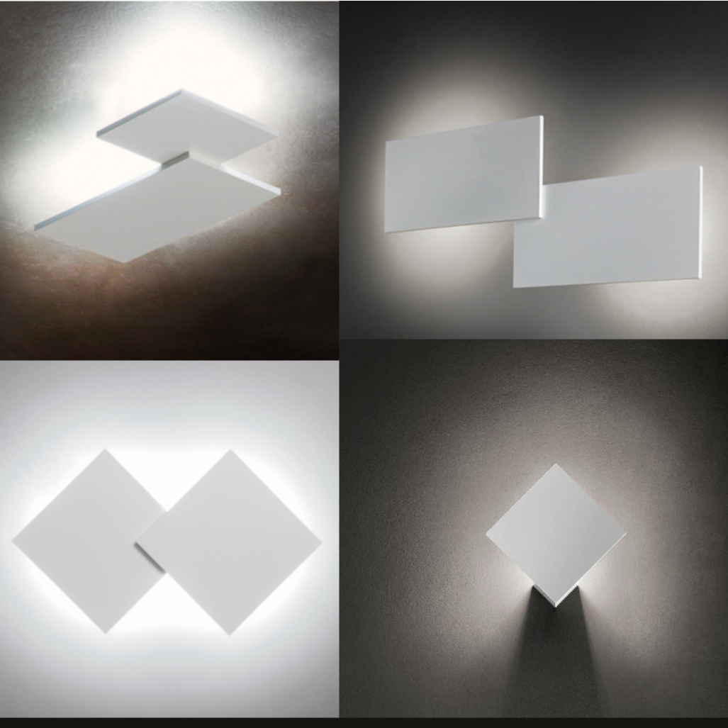 Her er alle Puzzle versioner vist væglampe studio italia design