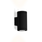 Tube 2,0 LED sort væglampe Wever & Ducré