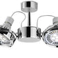 Twin Lane QPAR 111 loft væglampe spot i krom fra Oligo 2
