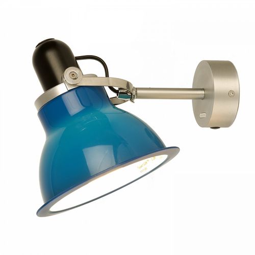 Type 1228 blå anglepoise væglampe
