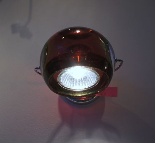 Beluga væg/loft lampe (outlet) rød Fabbian