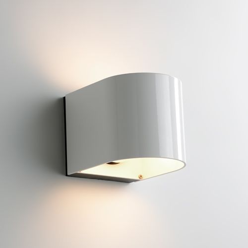 Light u / hvid væglampe embacco