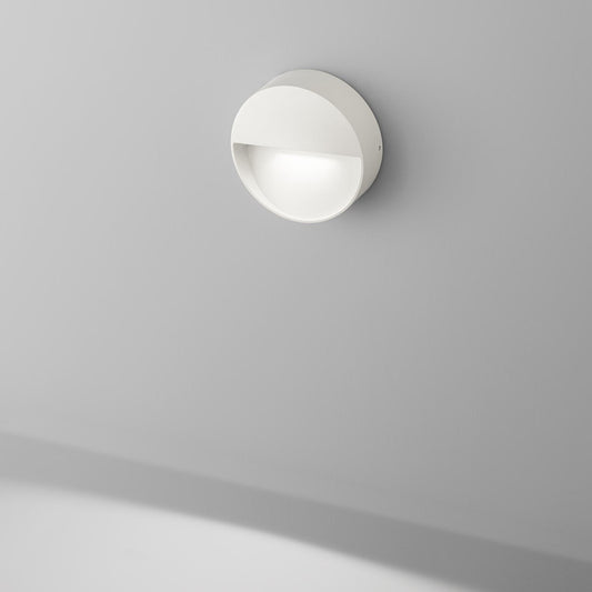 Miljøbillede af Vigo hvid indbygnings væglampe fra Eggerlicht